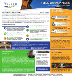 public works pipeline