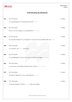 Understanding Quadrilaterals - MoreMaths