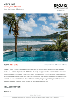 KEY LIME - Remax St. Barths