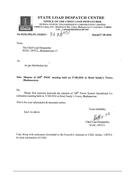 MINUTES OF DISCUSSION IN 56th POWER