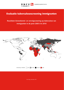 Evaluatie tuberculosescreening immigranten