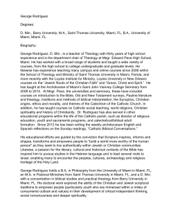 George Rodriguez Degrees - Preferred Travel of Naples, Inc.