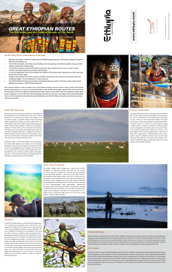 The Rift Valley and the Cultural Mosaic of The South