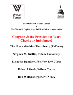 Official Declarations of War and Military Engagements