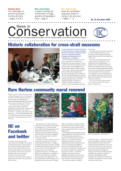 - International Institute for Conservation of Historic and