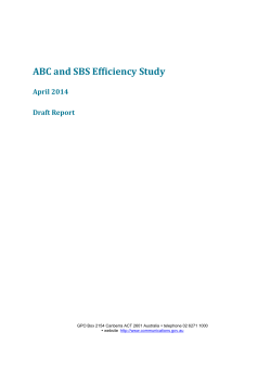 PDF: ABC and SBS efficiency study