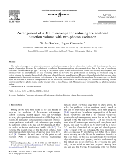 Arrangement of a 4Pi microscope for reducing the