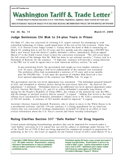 Judge Sentences Chi Mak to 24-plus Years in Prison Ruling