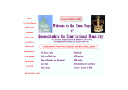 Queenslanders for Constitutional Monarchy