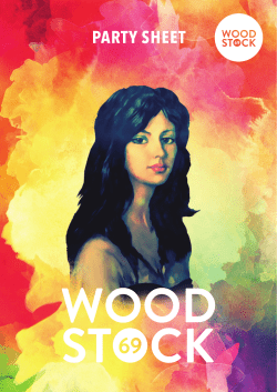 party sheet - Woodstock69
