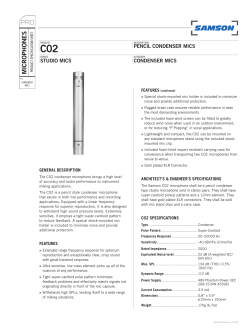 the C02 Tech Sheet in  format