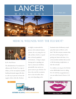 October 2015 Wellness Newsletter