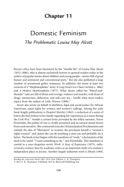 domestic feminism fr reading the american novel