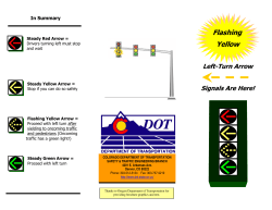 Flashing Yellow - City of Woodland Park