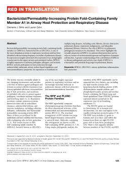 Bactericidal/Permeability-Increasing Protein Fold&ndash;Containing Family