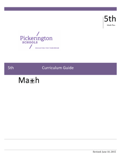 5th Grade Math Plus