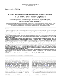 and G2-phase human lymphocytes