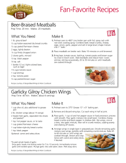 Fan-Favorite Recipes