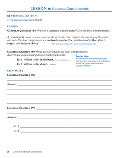 English Grammar Recitation Workbook Three