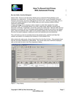 How To Round Unit Prices With Advanced Pricing 2 EMedit