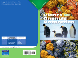 Plants and Animals Antarctica
