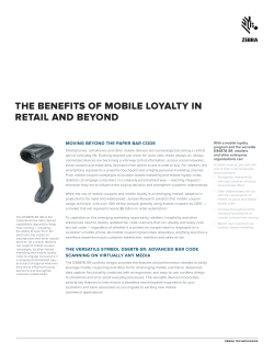 Application Brief: The Benefits of mobile loyalty in retail and beyond