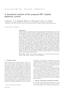 A dynamical analysis of the proposed HU Aquarii planetary system