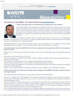 See the 7th issue of the commercial newsletter