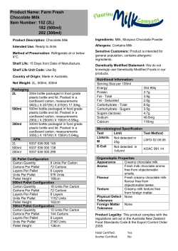 Product Specifications PDF