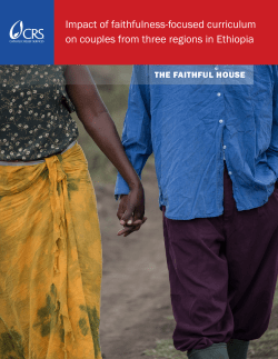 English (19 pages) - Catholic Relief Services