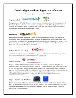 Creativ ve Oppo ortunitie es to Sup pport A aron`s A