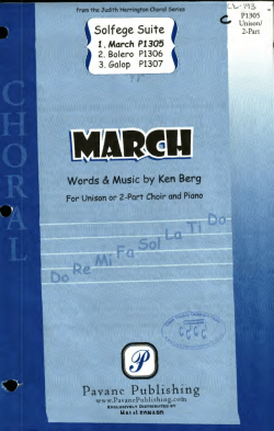 March (Solfege Suite)