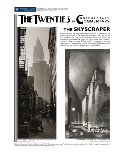 Collected commentary on the skyscraper