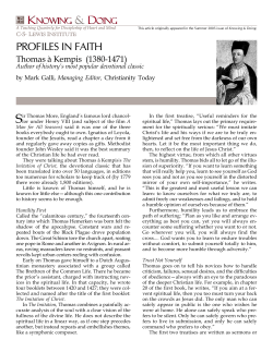 Profiles in Faith - Thomas a Kempis (Galli).p65