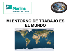 mi entorno de trabajo es el mundo