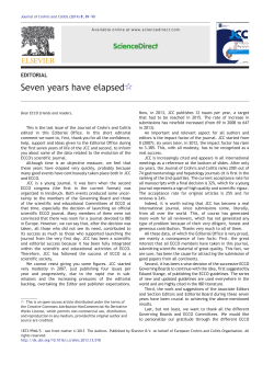 Seven years have elapsed