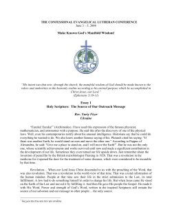 - Confessional Evangelical Lutheran Conference