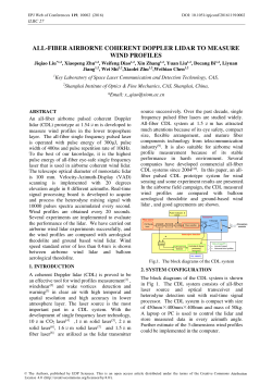 All-Fiber Airborne Coherent Doppler Lidar to Measure Wind Profiles