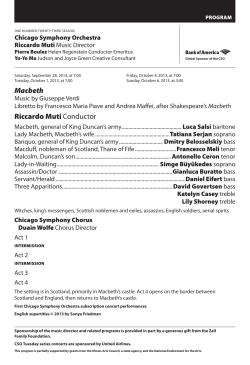 Macbeth riccardo muti Conductor