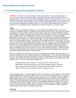 Forlana _ Oxford Reference Online