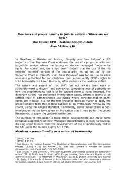 Meadows and proportionality in judicial review