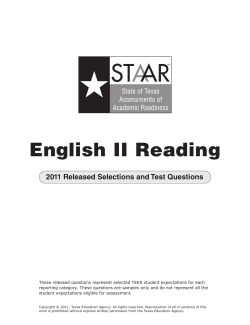 English II Reading