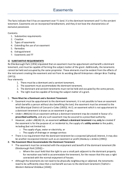 Easements - Amazon Web Services