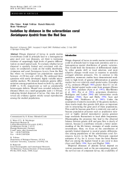 Marine Biology - Ruhr