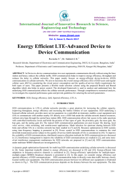 Energy Efficient LTE-Advanced Device to Device