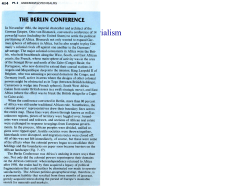 Reasons For Imperialism