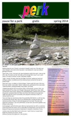 perk &ndash; spring 2014 - St. Paul`s United Church
