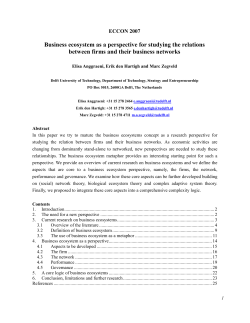 Anggraeni-Den Hartigh-Zegveld_2007_Business ecosystem as a