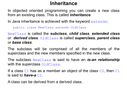 Inheritance