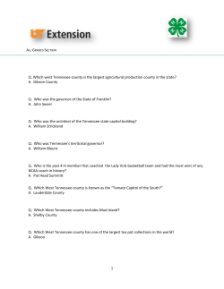 All Grades Section - University of Tennessee Extension